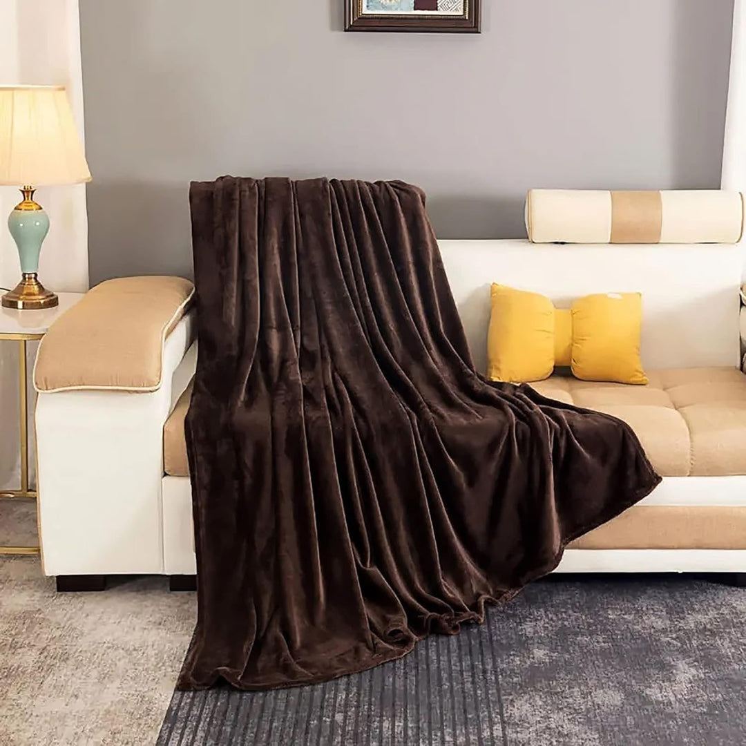 Fleece Throw Blanket Plush Soft Cozy - Image 3