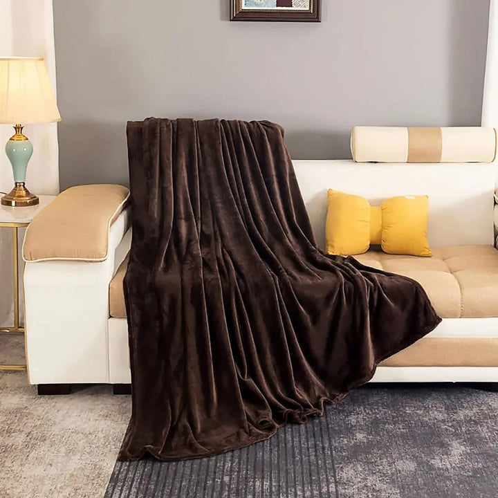 Fleece Throw Blanket Plush Soft Cozy - Image 3