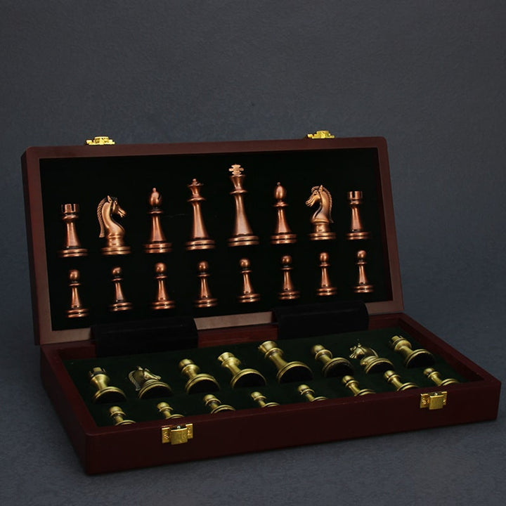 Foldable Portable International Chess Set - Image 2