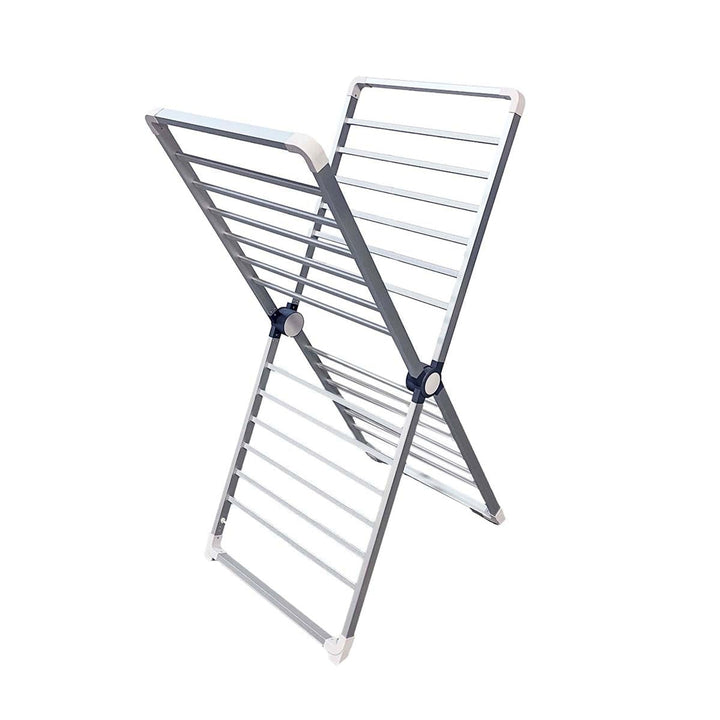 Folding Clothes Drying Rack With Portable Space-Saving Design And Garment Capacity Folds Completely Flat For Easy Storage - Image 2