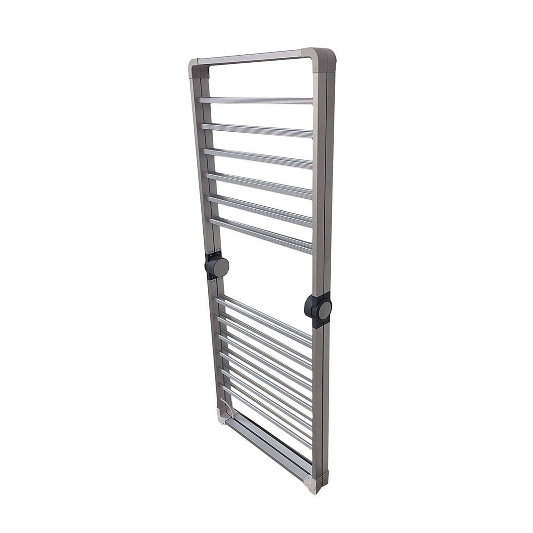 Folding Clothes Drying Rack With Portable Space-Saving Design And Garment Capacity Folds Completely Flat For Easy Storage - Image 5