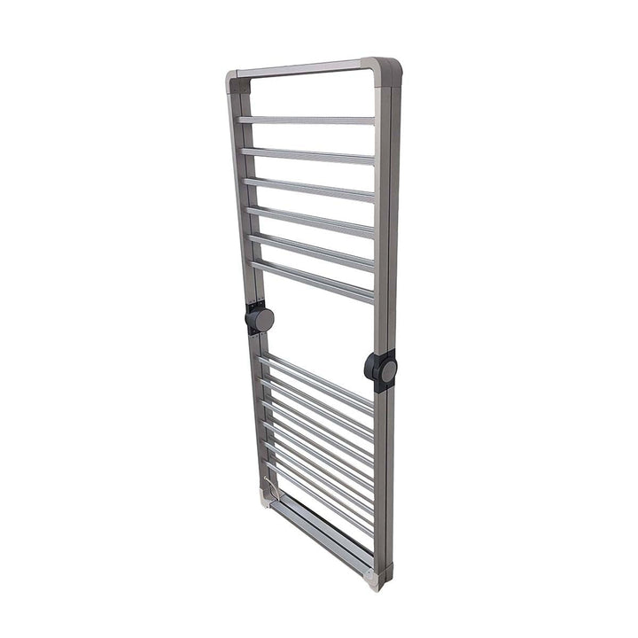 Folding Clothes Drying Rack With Portable Space-Saving Design And Garment Capacity Folds Completely Flat For Easy Storage - Image 5