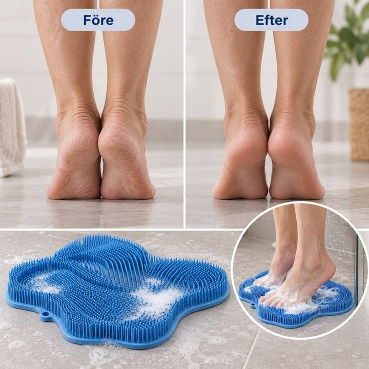 Foot Massage Mat With Scrubbing Bristles For Bath And Shower - Image 2