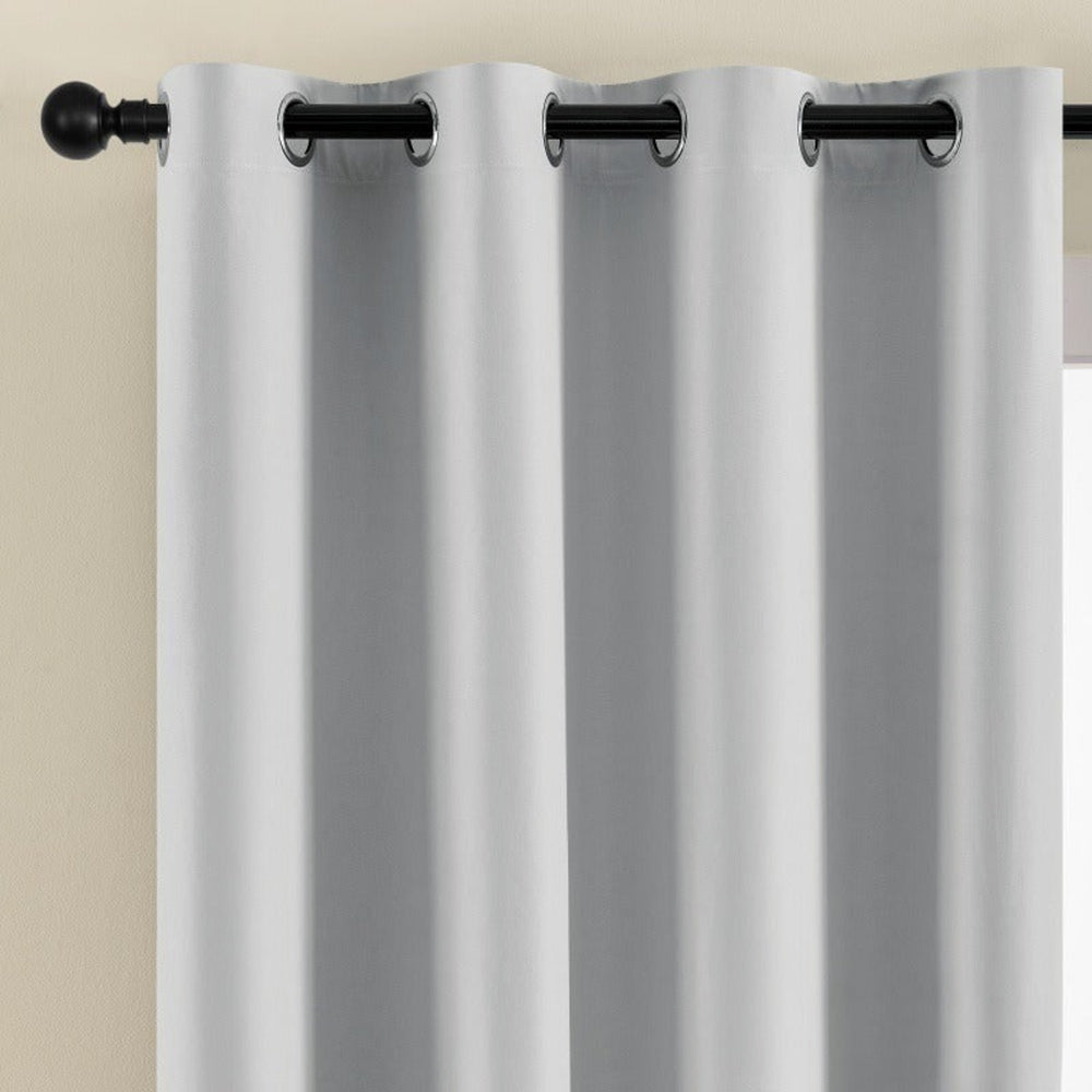 Full Blackout Thermal Curtains Insulated Grommet Panels For Noise Reduction And Light Blocking - Image 10