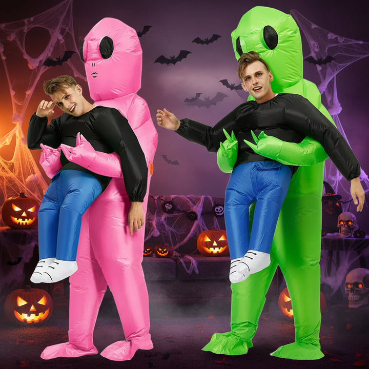 Funny Halloween Costumes Alien Inflatable Outfit - Image 1