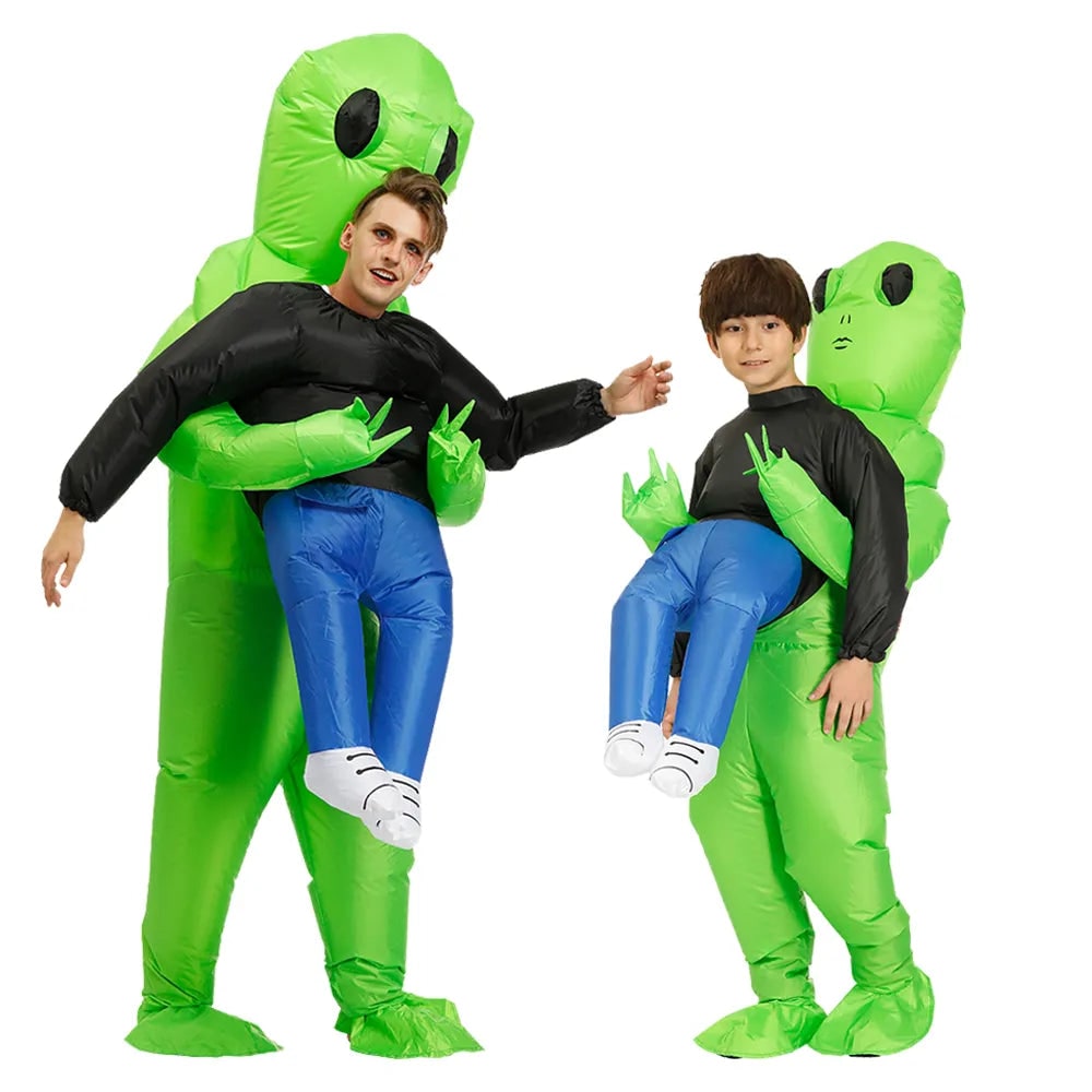 Funny Halloween Costumes Alien Inflatable Outfit - Image 2