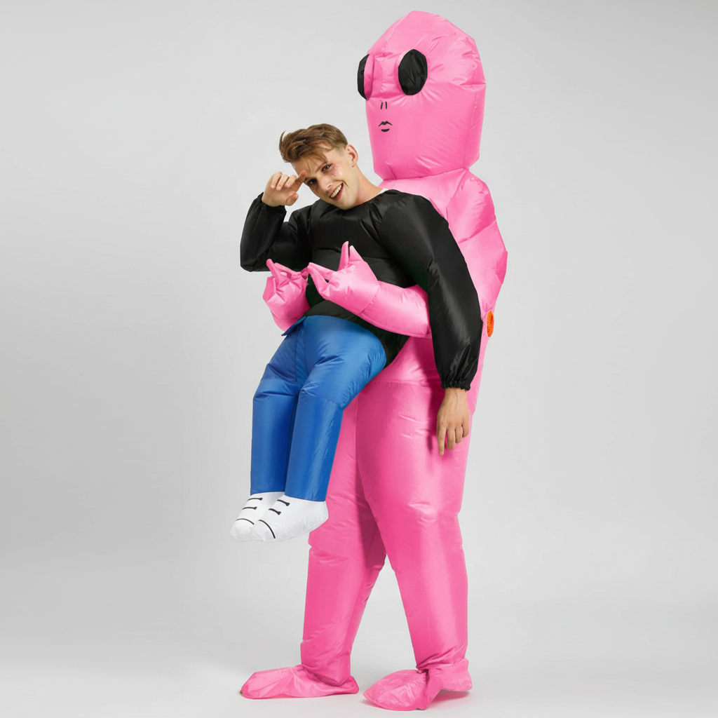 Funny Halloween Costumes Alien Inflatable Outfit - Image 3