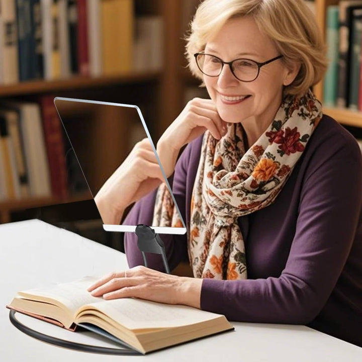 Glass Magnifier For Reading With HD Lens Reduces Glare And Shows More Words - Image 5