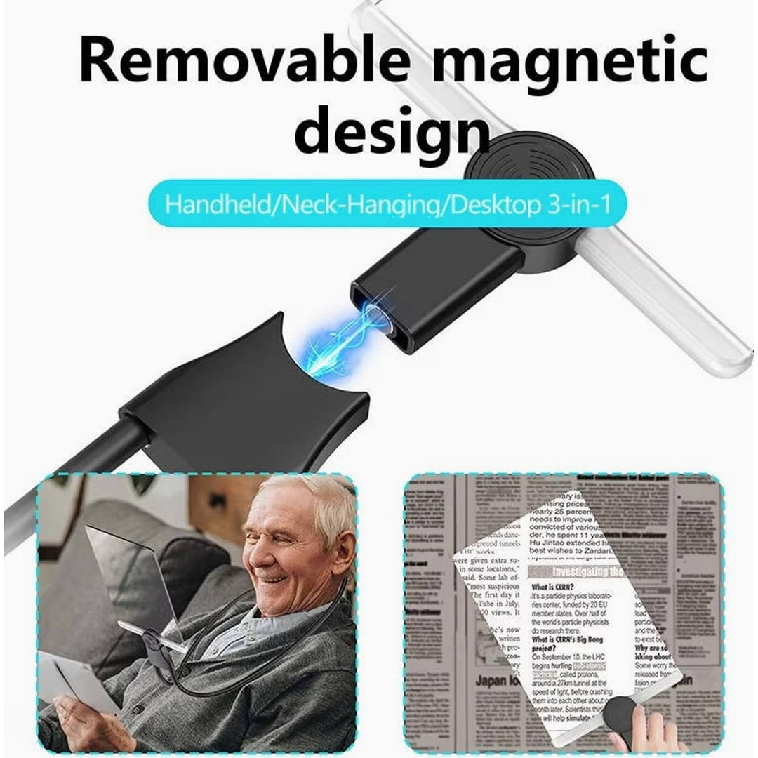 Glass Magnifier For Reading With HD Lens Reduces Glare And Shows More Words - Image 12