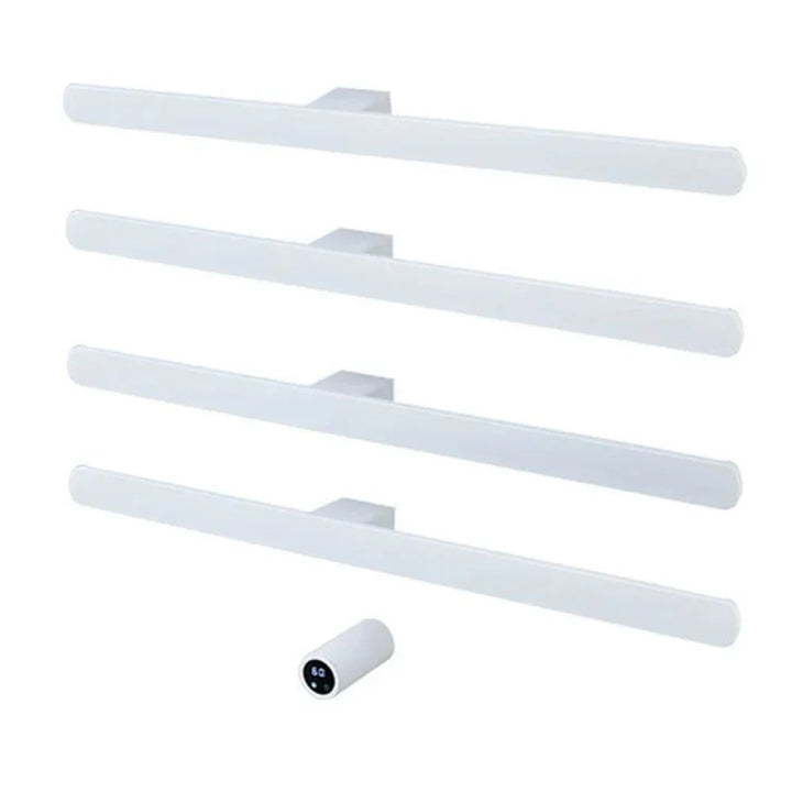 Gold Heated Towel Rack Wall-Mounted Stainless Steel With Digital Controller Bathroom Radiator Dryer - Image 14