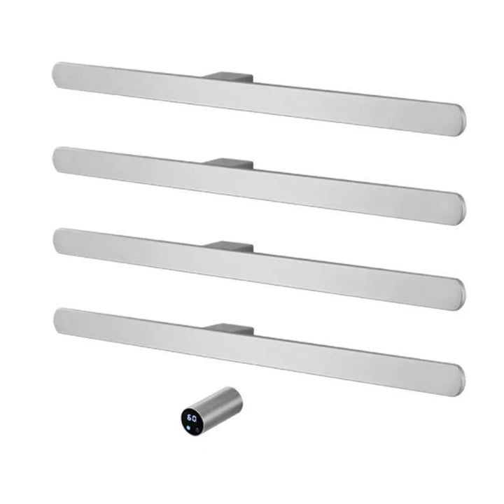 Gold Heated Towel Rack Wall-Mounted Stainless Steel With Digital Controller Bathroom Radiator Dryer - Image 13