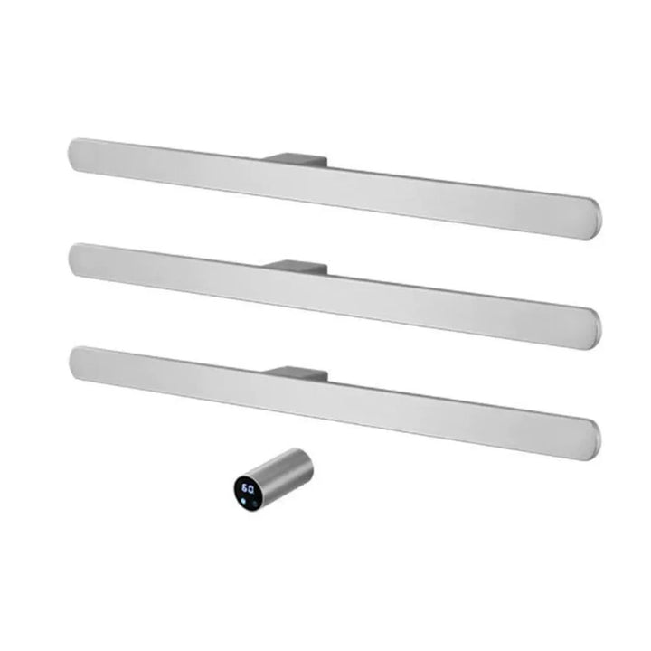 Gold Heated Towel Rack Wall-Mounted Stainless Steel With Digital Controller Bathroom Radiator Dryer - Image 9