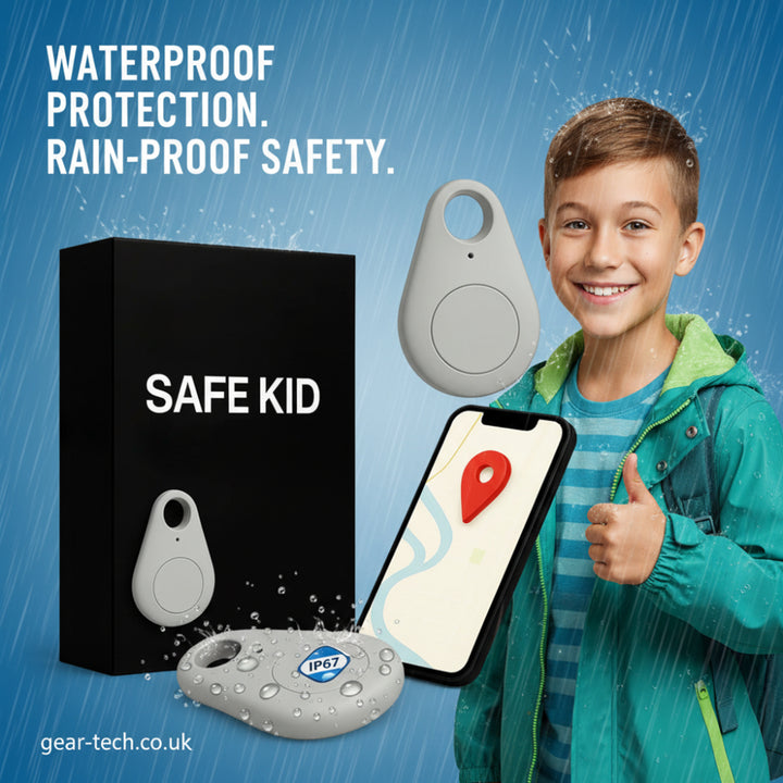 GPS Tracker With Real-Time Location Tracking Android Bluetooth Connectivity And IP67 Waterproof Design Water-Resistant Keyring Tag - Image 4