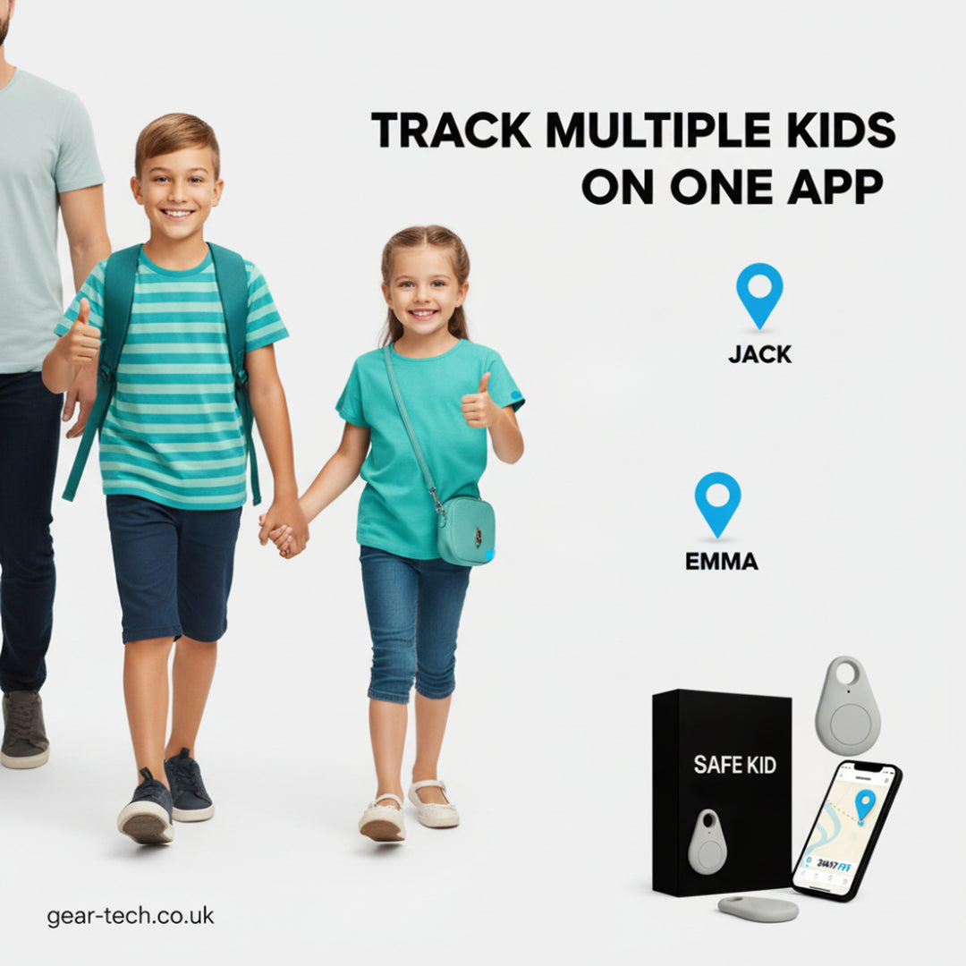 GPS Tracker With Real-Time Location Tracking Android Bluetooth Connectivity And IP67 Waterproof Design Water-Resistant Keyring Tag - Image 8