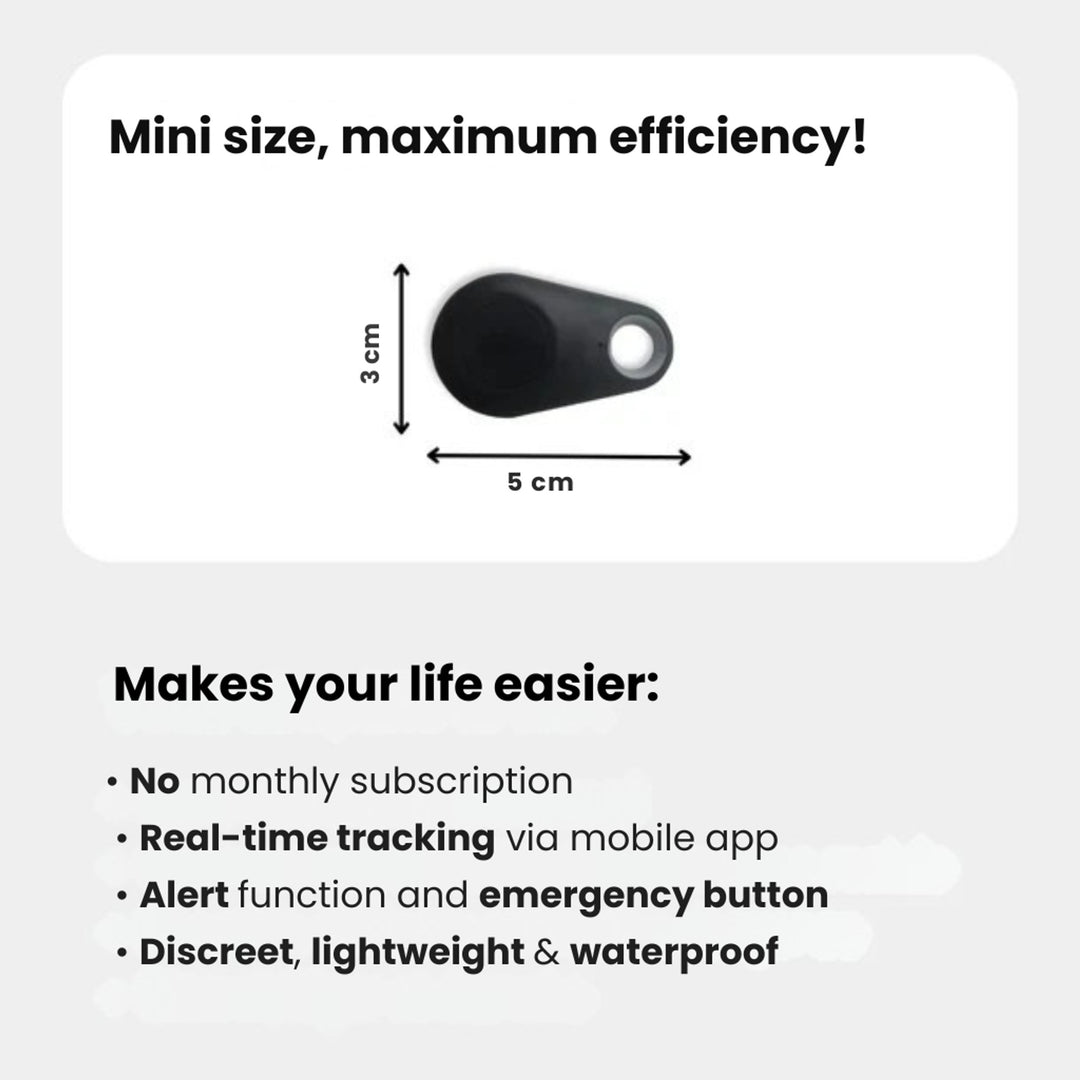 GPS Tracker With Real-Time Location Tracking Android Bluetooth Connectivity And IP67 Waterproof Design Water-Resistant Keyring Tag - Image 14