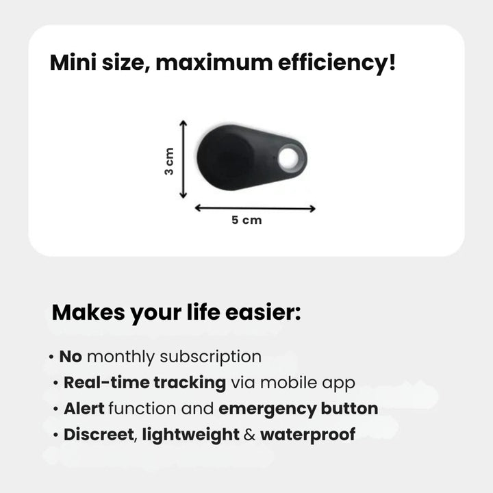 GPS Tracker With Real-Time Location Tracking Android Bluetooth Connectivity And IP67 Waterproof Design Water-Resistant Keyring Tag - Image 14