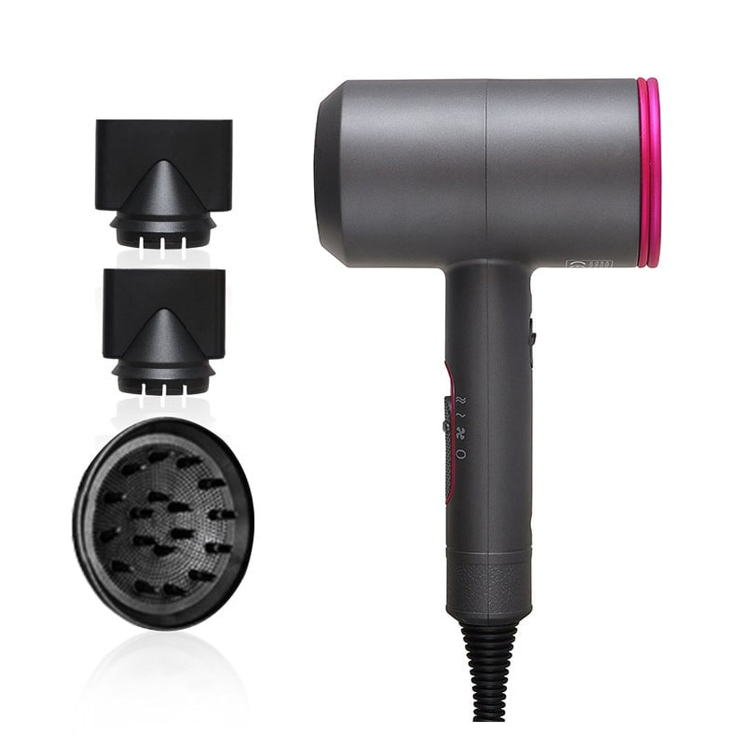 Hair Dryer With Attachments 2000w Ionic Blow Dryer With Diffuser And Concentrator Nozzles - Image 24