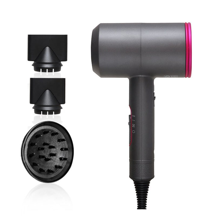 Hair Dryer With Attachments 2000w Ionic Blow Dryer With Diffuser And Concentrator Nozzles - Image 24