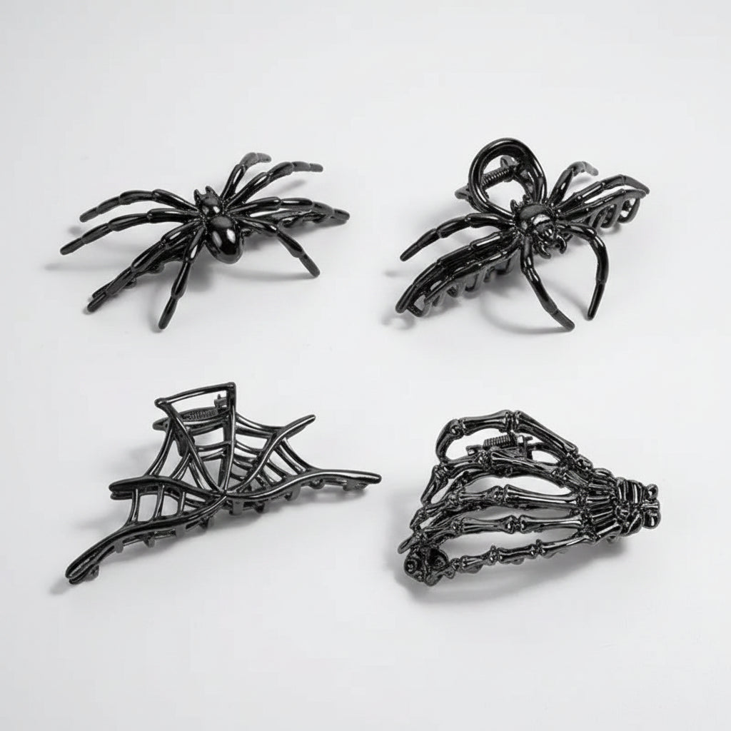 Halloween Accessories Hair Clips Halloween Theme Bat Design - Image 11