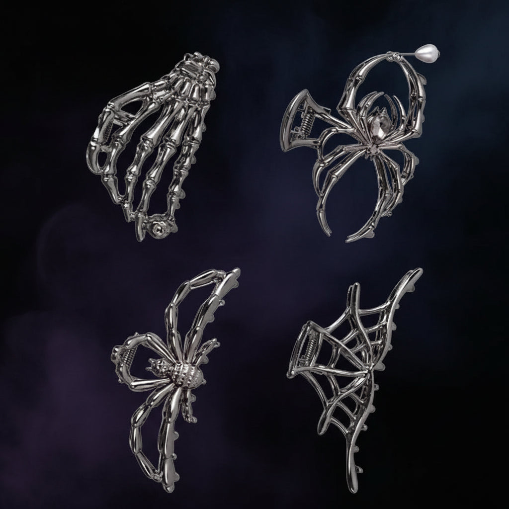 Halloween Accessories Hair Clips Halloween Theme Bat Design - Image 5