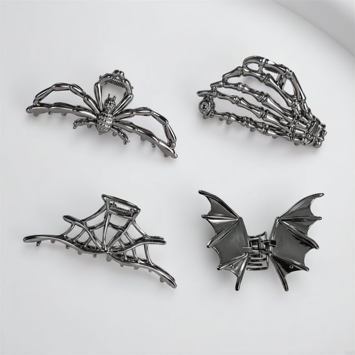 Halloween Accessories Hair Clips Halloween Theme Bat Design - Image 9
