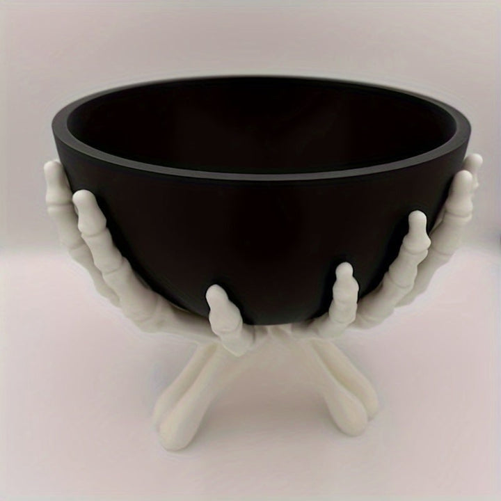 Halloween Candy Bowl With Detachable Skeleton Hands For Indoor Seasonal Decor - Image 6