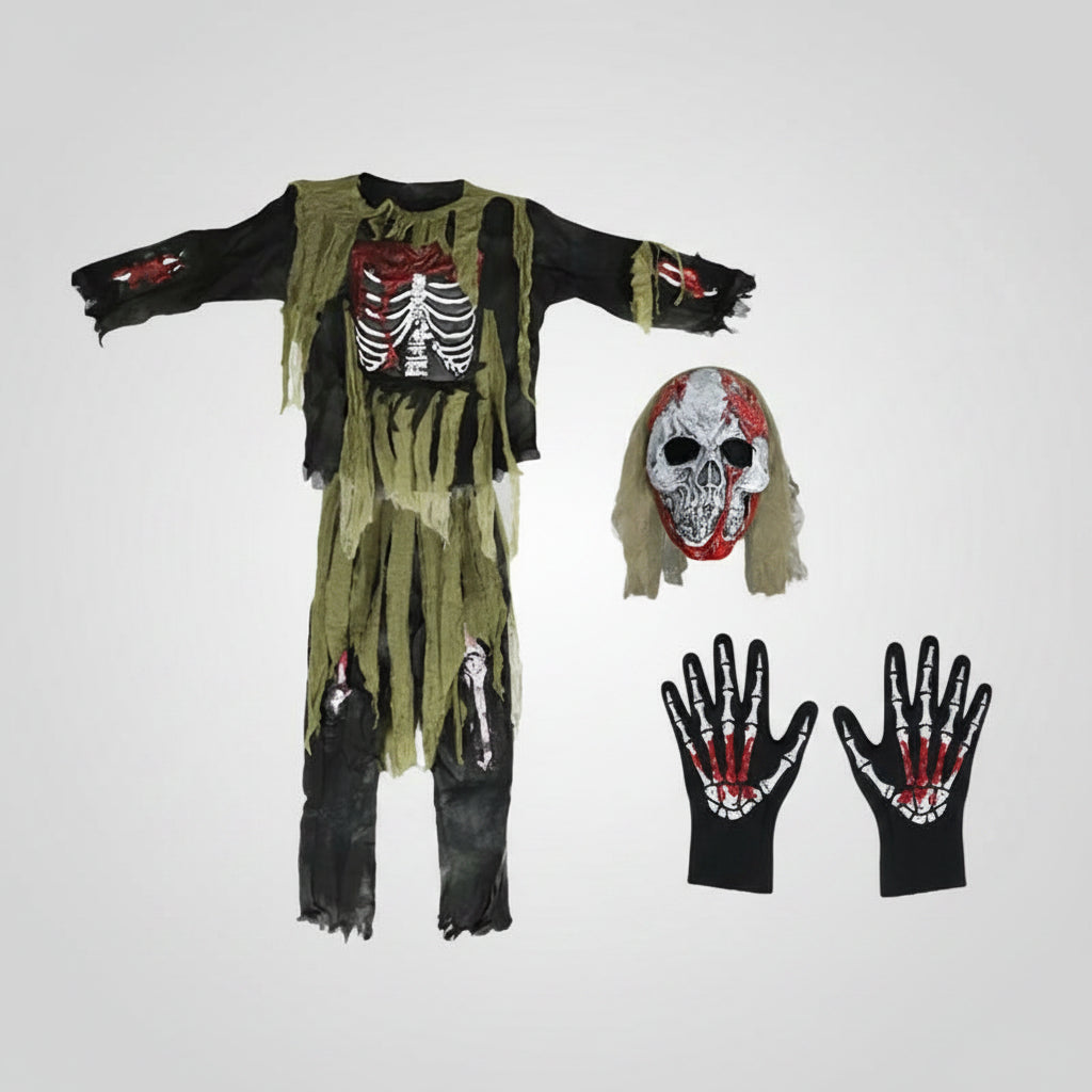 Halloween Costume Death Zombie Cosplay Costume - Image 4