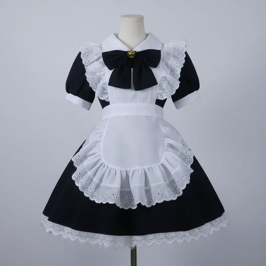 Halloween Costume Halloween Cosplay Halloween Theme Maid Dress - Image 2