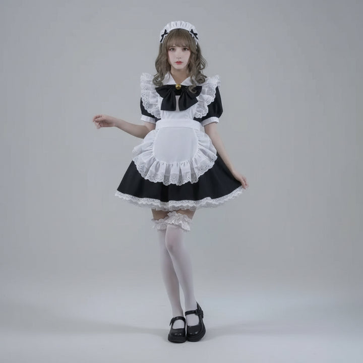 Halloween Costume Halloween Cosplay Halloween Theme Maid Dress - Image 3
