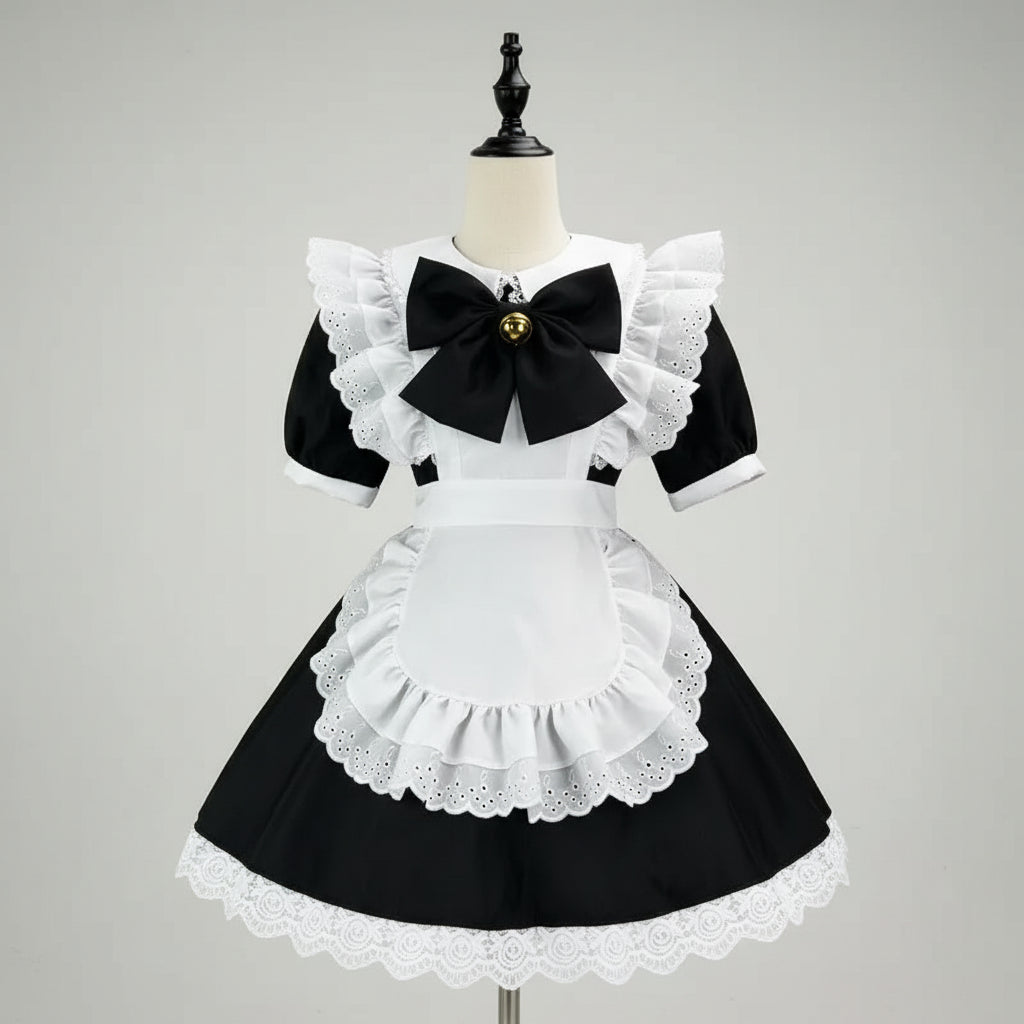 Halloween Costume Halloween Cosplay Halloween Theme Maid Dress - Image 4