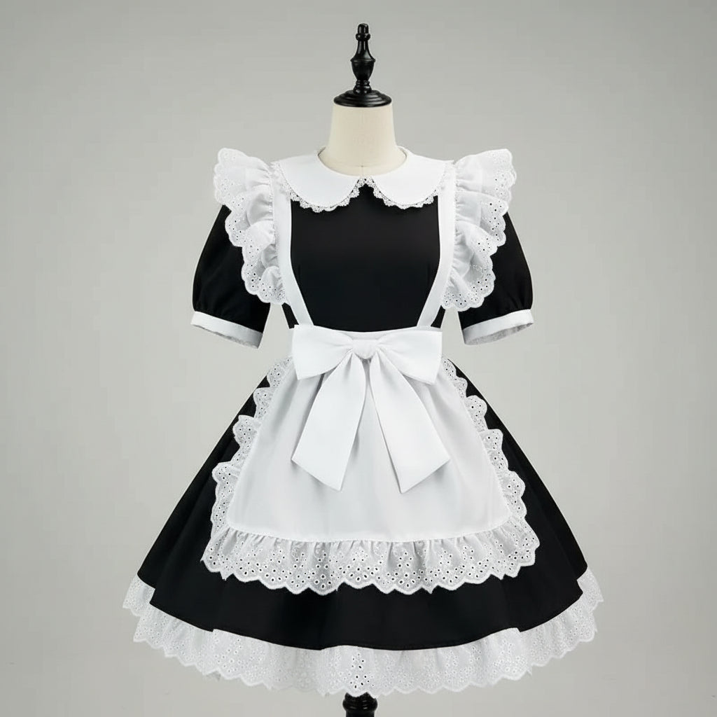 Halloween Costume Halloween Cosplay Halloween Theme Maid Dress - Image 6