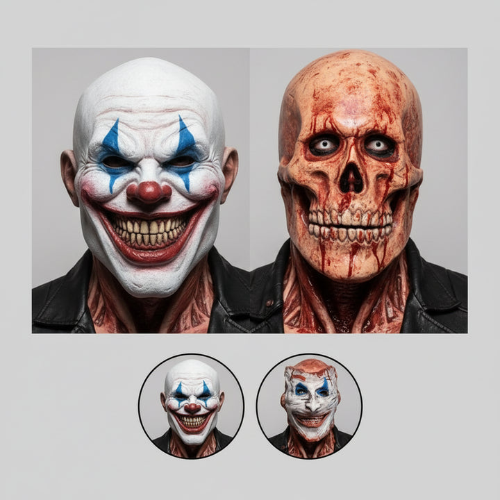 Halloween Costume Halloween Mask Cosplay Costume Realistic Peel-Off Mask - Image 1
