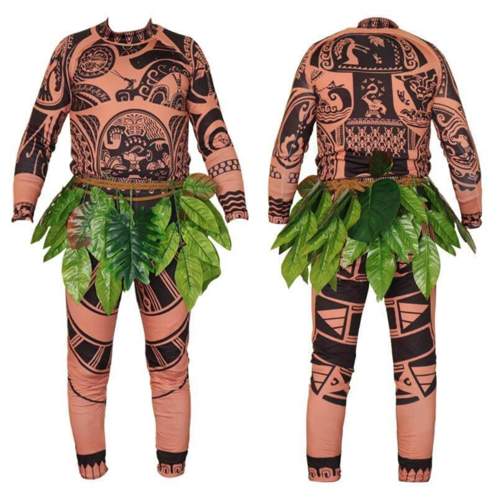 Halloween Costume Tattoo Body Suit Fun Character Design - Image 3