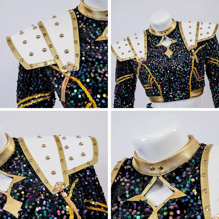 Halloween Costumes Carnival Funny Cheerleader Outfit - Image 11