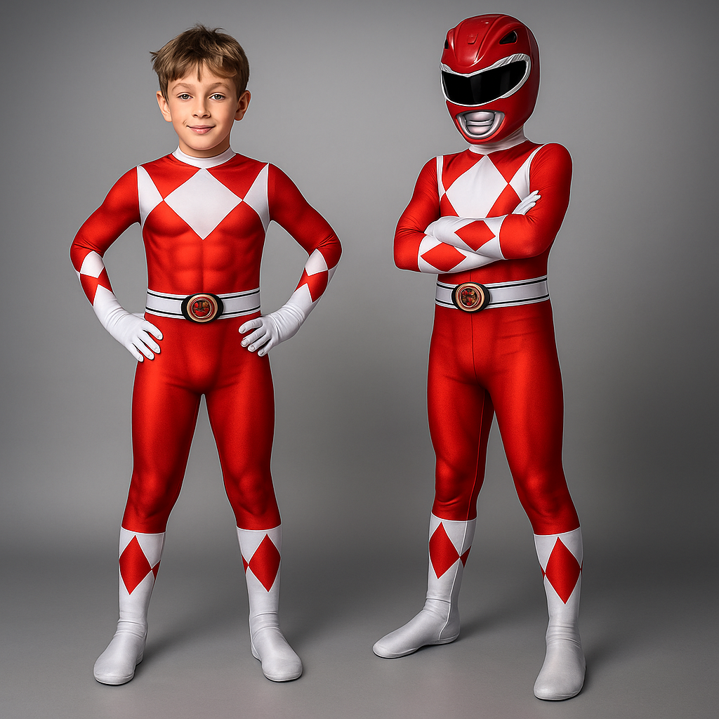 Halloween Costumes Children's Costume Superhero Outfit - Image 1