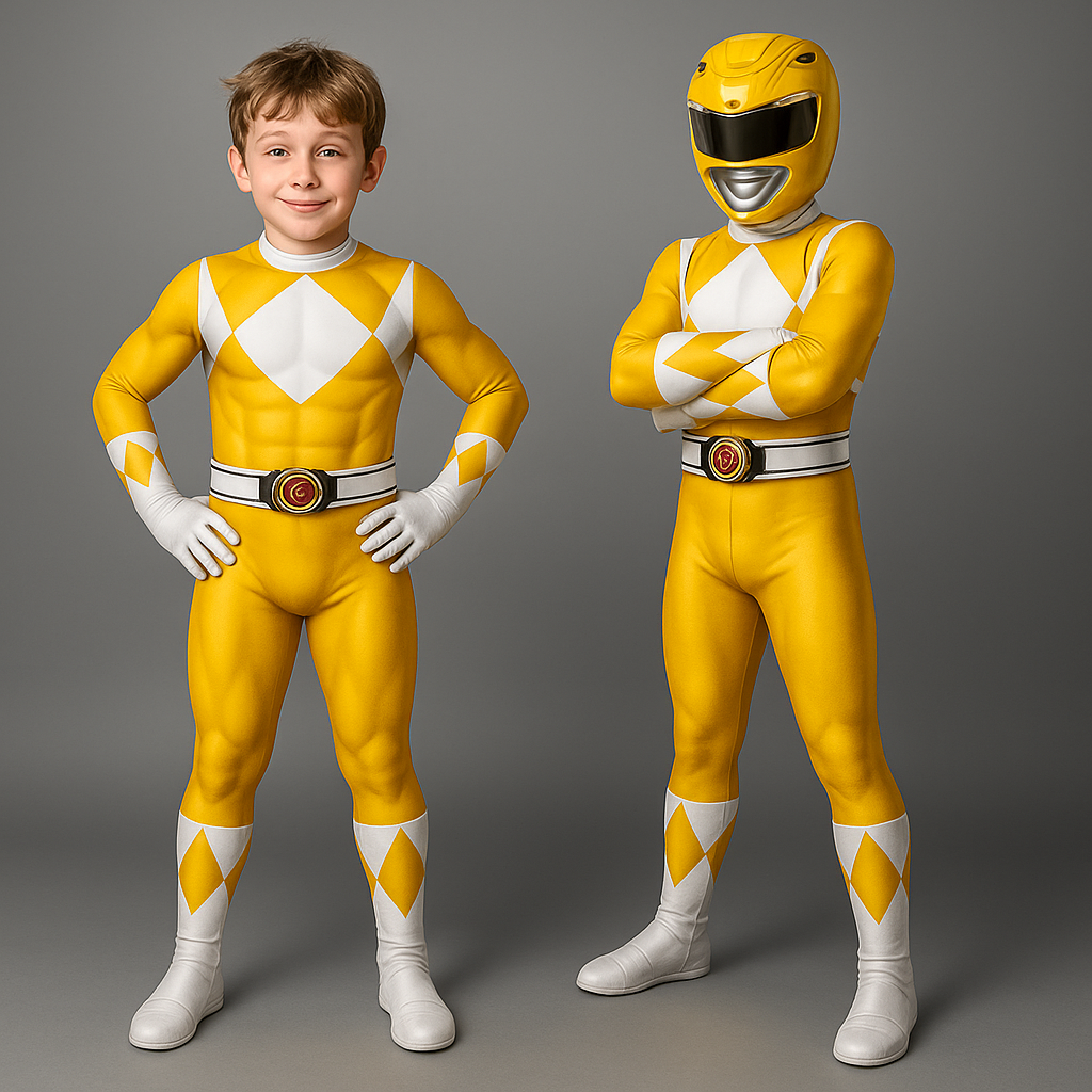Halloween Costumes Children's Costume Superhero Outfit - Image 11
