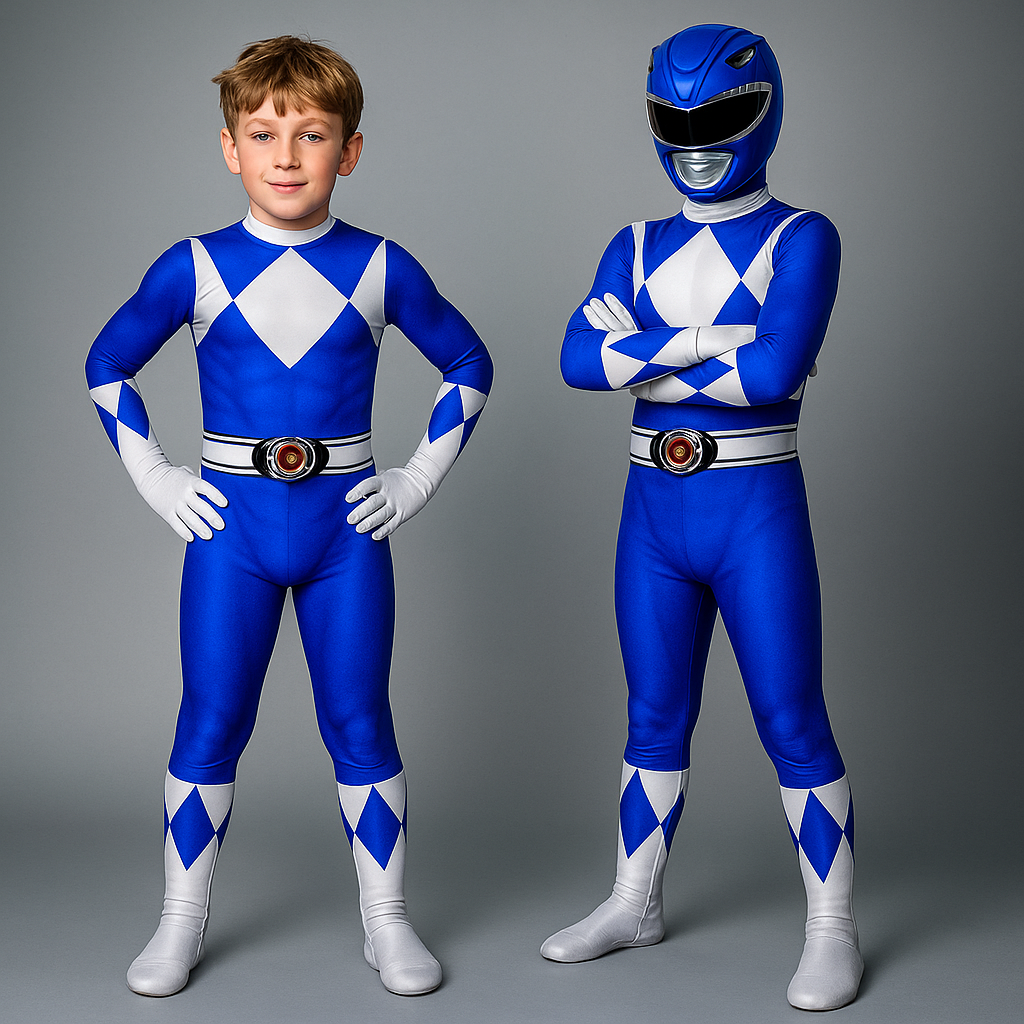Halloween Costumes Children's Costume Superhero Outfit - Image 6