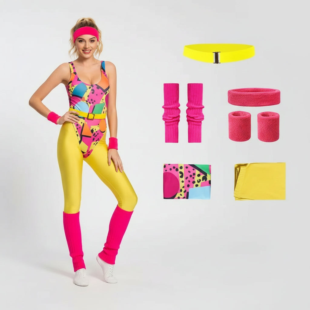 Halloween Costumes Cosplay Costume Retro Costume Fun Jumpsuit - Image 12