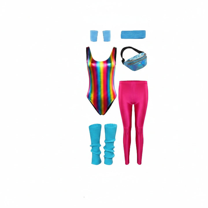 Halloween Costumes Cosplay Costume Retro Costume Fun Jumpsuit - Image 13