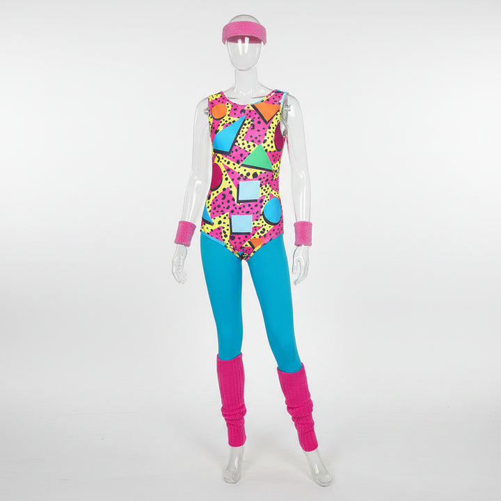 Halloween Costumes Cosplay Costume Retro Costume Fun Jumpsuit - Image 5