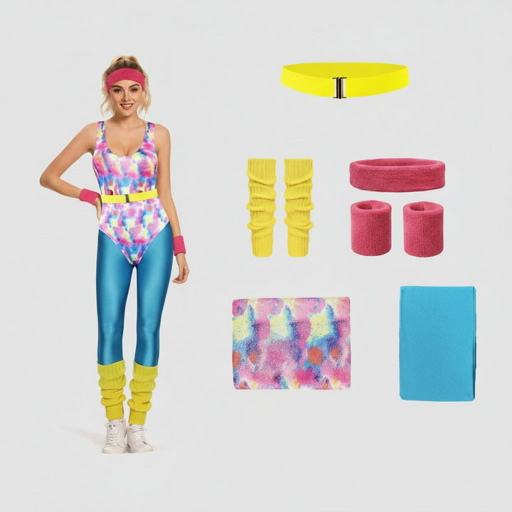 Halloween Costumes Cosplay Costume Retro Costume Fun Jumpsuit - Image 9