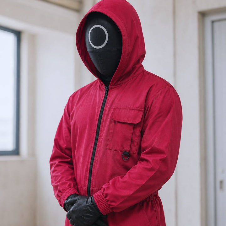 Halloween Costumes Cosplay Hooded Jumpsuit - Image 1