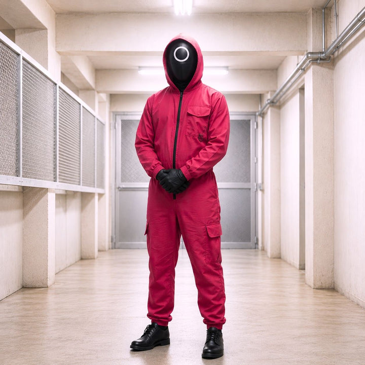 Halloween Costumes Cosplay Hooded Jumpsuit - Image 4