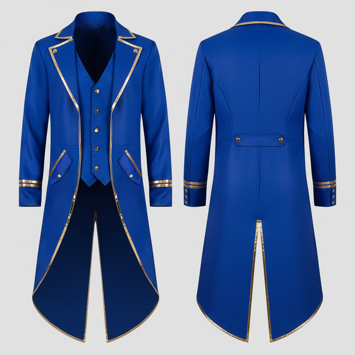 Halloween Costumes Cosplay Tailcoat Jacket Historical Design - Image 12