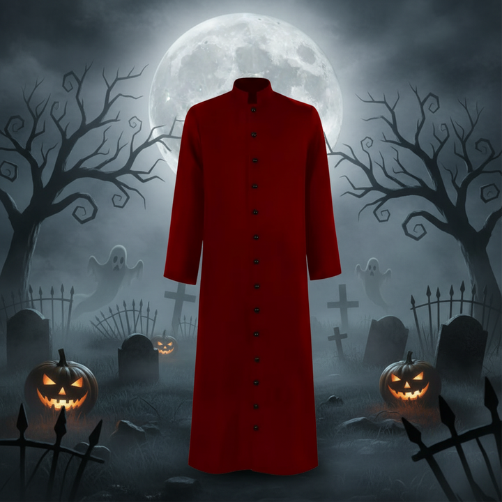 Halloween Costumes Cosplay Wizard Costume Long Robe - Image 6
