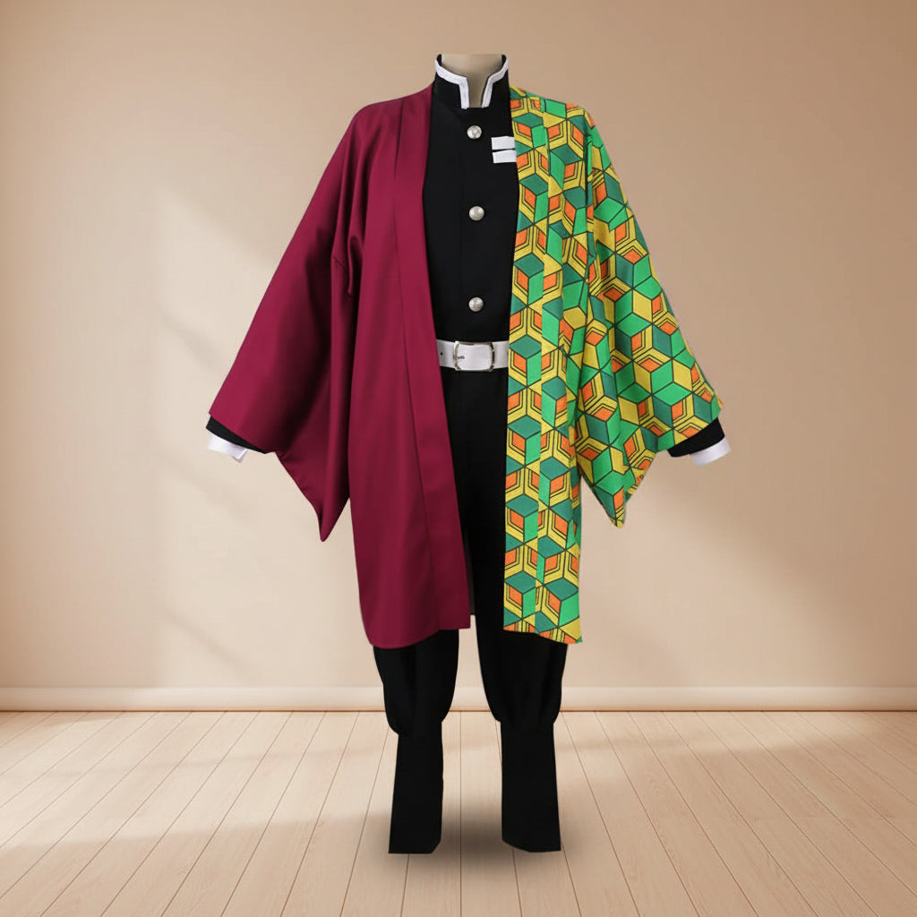 Halloween Costumes Demon Anime Kimono Character Outfit - Image 1