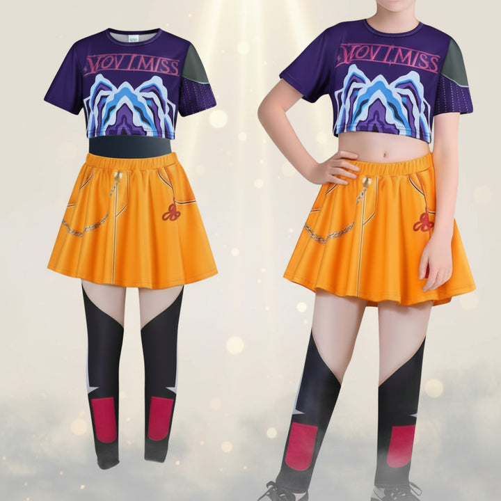 Halloween Costumes Geometric Patterns Matching Outfit - Image 6