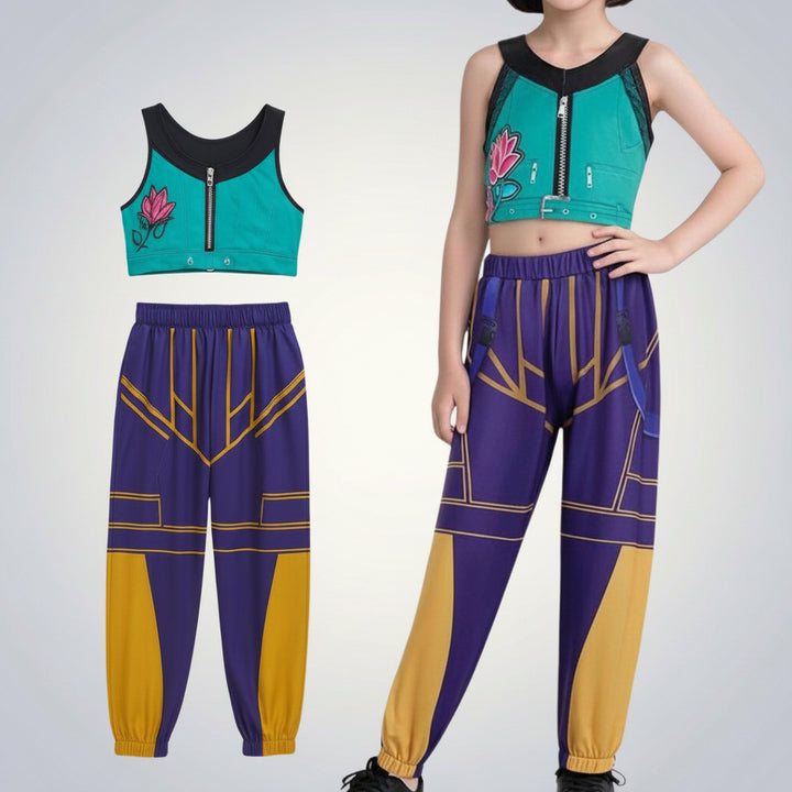 Halloween Costumes Geometric Patterns Matching Outfit - Image 8