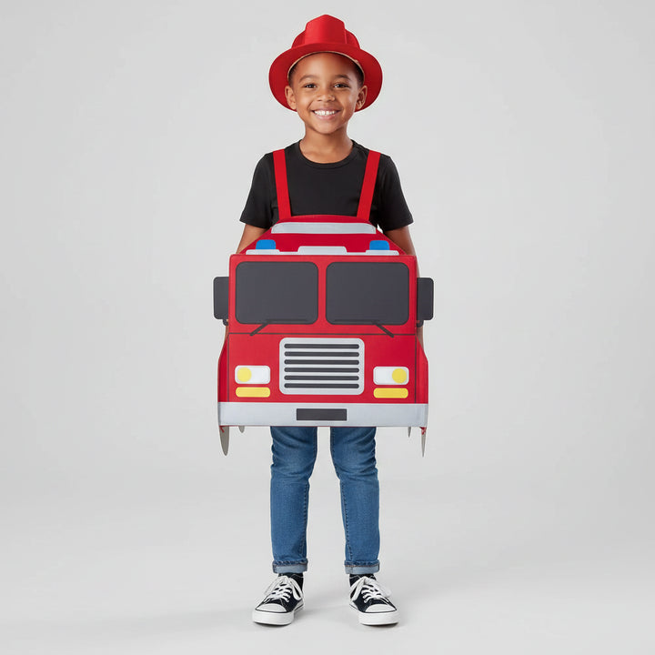 Halloween Costumes Halloween Theme Cosplay Firefighter Outfit - Image 3