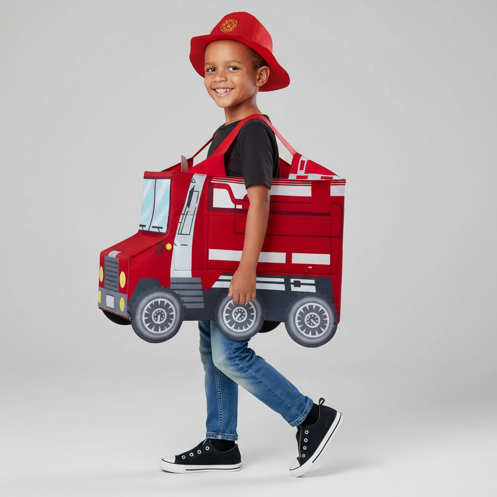 Halloween Costumes Halloween Theme Cosplay Firefighter Outfit - Image 4